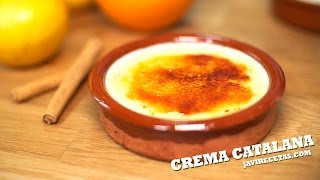 Crema Catalana Receta Fácil [upl. by Ahsemik455]