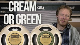 Celestion Creamback vs Greenback Two Legends of Tone [upl. by Ferde]