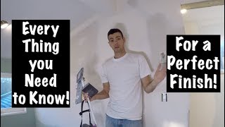 HOW TO SAND DRYWALL [upl. by Enidaj]