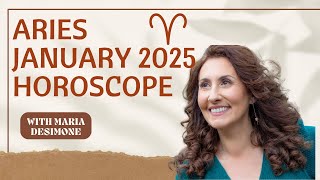 ARIES  January 2025 Horoscope [upl. by Sidras]