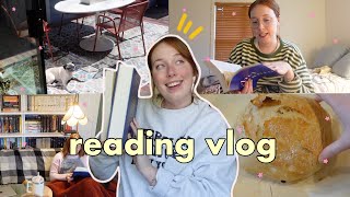 cozy reading vlog FINALLY reading this Brandon Sanderson book [upl. by Amalbena]