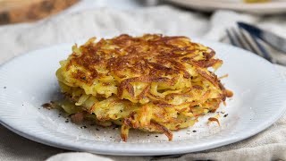 Potato Rosti Recipe [upl. by Shelly653]