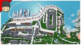 Minecraft  Monaco Epic Minecraft ReCreation [upl. by Niasuh945]