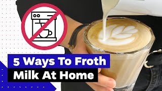 How To Froth Milk At Home Best Milk Frothers Review [upl. by Chevy749]