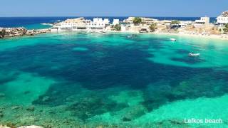 Lefkos beach Karpathos HD [upl. by Valera]