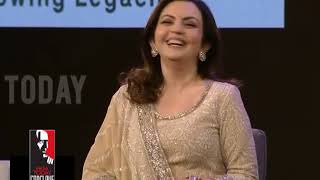 Nita Ambani The Most Important Role That I Play Is Of A Mother  LetsConclave2018 [upl. by Boyden]