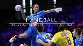 Handball règles et techniques de base EPS [upl. by Arimat]