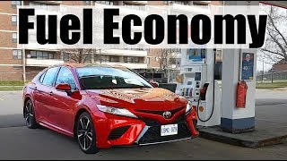 2022 Toyota Camry  Fuel Economy MPG Review  Fill Up Costs [upl. by Innus]