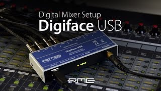 Setup the RME Audio Digiface USB amp Panasonic WRDA7 [upl. by Alrats]