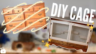 DIY homemade hamster cage [upl. by Telrahc]