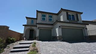 Beazer Homes l Sage at Skye Hills Community Tour l Las Vegas NV [upl. by Buyer711]