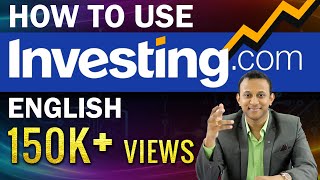 How to use Investingcom for Technical Chart Analysis Tutorial [upl. by Elocin]