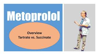 Metoprolol Overview  Tartrate vs Succinate [upl. by Grey]