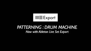 Patterning to Ableton Live in 60 seconds [upl. by Nivled]