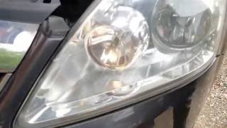 How to replace side light bulb  vauxhall zafira [upl. by Odelia]