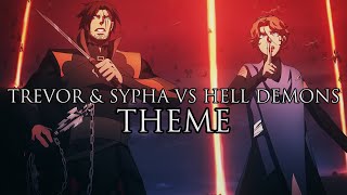 Trevor and Sypha vs Hell Demons  Castlevania Season 3  Ultra Epic Remake [upl. by Vona]