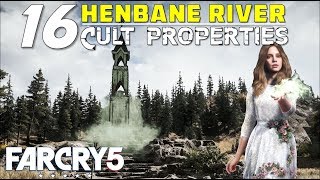 Location of All Shrines Cult Properties in Henbane River Faiths Region False Idols  Far Cry 5 [upl. by Huang]