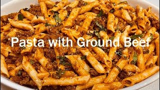 Pasta with Ground Beef [upl. by Carlson]