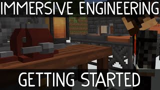 Minecraft Immersive Engineering 112 Tutorial OverviewGetting Started [upl. by Rivkah]