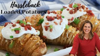 Hasselback Potato Recipe  How to Make Hasselback Potatoes [upl. by Emoreg]