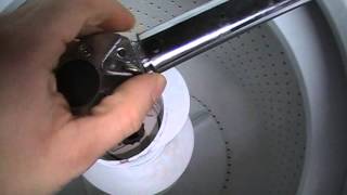 How To Fix A Wash Machine That Wont Spin Repair Agitator [upl. by Trab]