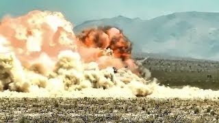 A10 Warthog Drops Bombs • Violent Destruction Of Targets [upl. by Chalmers]