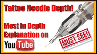 Tattoo Needle Depth How To Tattoo At The Correct Depth [upl. by Ahsenwahs189]