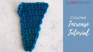 Crochet Increase Tutorial [upl. by Bethel]