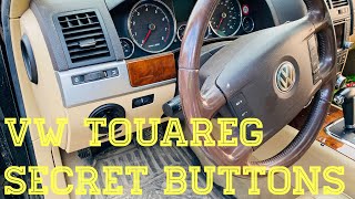 VW Touareg Secret Buttons What are they [upl. by Celio]