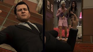 GTA 5 Merryweather Attacked At The Michaels House [upl. by Aderfla]