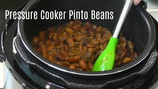 Pressure Cooker Pinto Beans  No Soak Quick Cook Beans  Cosori 2 Quart Electric Pressure Cooker [upl. by Dolphin656]