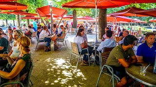 Walking Past The Parisian Cafe Scene Paris [upl. by Hsitirb]