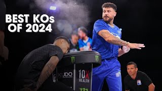 GREATEST KNOCKOUTS from 2024  Top 10 Power Slap KOs [upl. by Acinej]