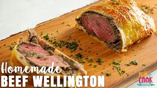 Classic Beef Wellington Recipe StepbyStep  HowToCookRecipes [upl. by Ranita]