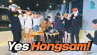 ENG sub VLIVE SEVENTEEN  SEVENTEEN’s Hongsam game [upl. by Hallam526]