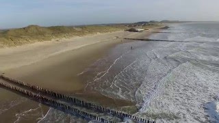 Zoutelande Zeeland by Drone  4K  OKMediaProducties [upl. by Clorinda]