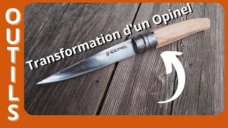 Comment Transformer un Opinel en Couteau de Sculpteur [upl. by Nivat]