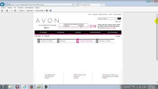 Colocar Pedido Avon por Internet [upl. by Henryk848]