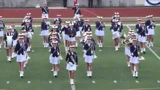 Helsingør Pigegarde  Elsinore Girls Marching Band  2015 Pasadena Bandfest [upl. by Eivod806]