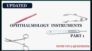 Ophthalmology Instruments  PART 1 [upl. by Las]