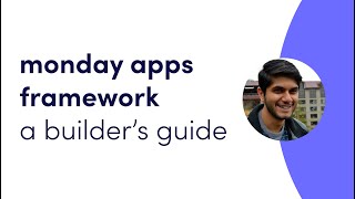 monday apps framework a builders guide  mondaycom webinars [upl. by Cowey]