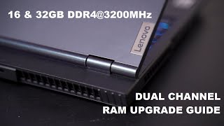 RAM Upgrade  LENOVO LEGION 5 Upgrade Guide and Dissembly [upl. by Nirtiac]