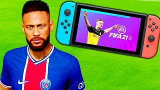 FIFA 21 Career Mode but on NINTENDO SWITCH😭 [upl. by Catt]