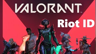 How To Find Your Riot ID Inside The Valorant Game Client  How To Add Friends In Valorant [upl. by Elauqsap470]