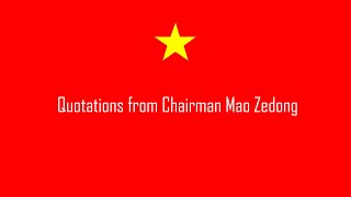 Quotations from Chariman Mao Full Audiobook The Little Red Book [upl. by Bullough578]