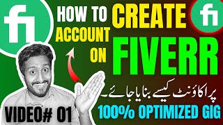 How To Create Account On Fiverr  Fiverr Account Create [upl. by Aled964]