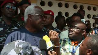 President Koroma Reflects on Election Day in Sierra Leone [upl. by Leelah]