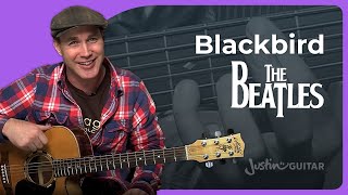 Blackbird Guitar Lesson  The Beatles  Accurate amp Detailed [upl. by Imtiaz]