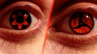 REAL LIFE Anime Eyes 4 Mangekyou Sharingan Edition [upl. by Leahcimnhoj]