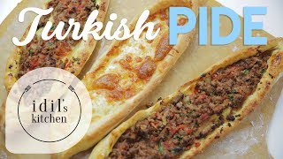 Turkish Pide Recipe 🍕🍕 BETTER THAN PIZZA [upl. by Smaoht953]